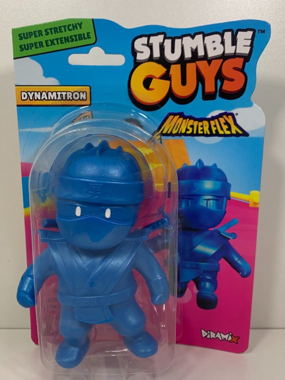 Stumble Guys Monster Flex Dynamitron Super Stretchy Figure Toy 5” New